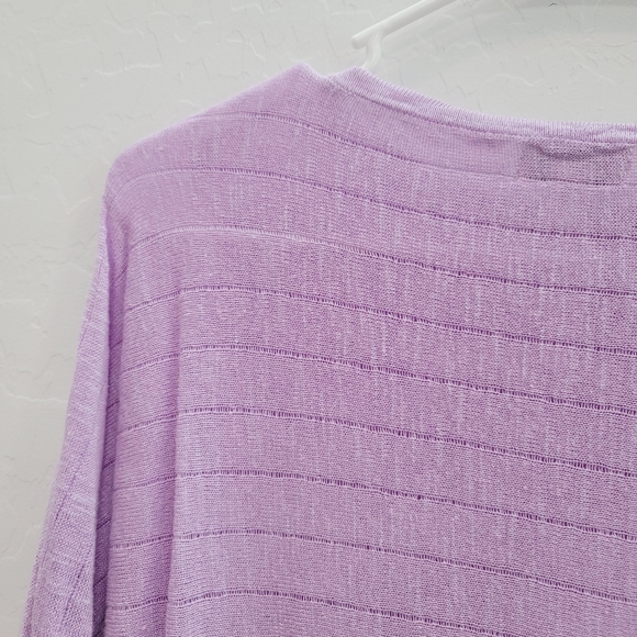 💕 Style & Co. Lilac Pullover Blouse Top Women's Size Small Petite - Picture 8 of 8